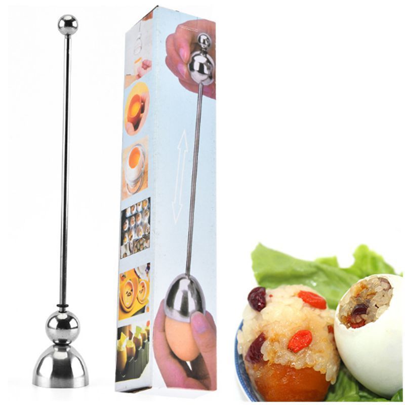 Lixsun Stainless Steel Material Egg Shell Cutter and Crusher for Egg Topper Opener