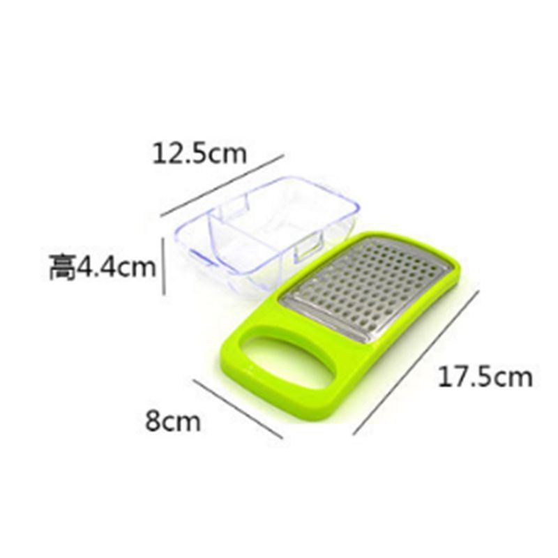 Multifunctional Plastic Stainless Steel Cheese Tools Slicer Vegetable Box Cheese Grater with Container