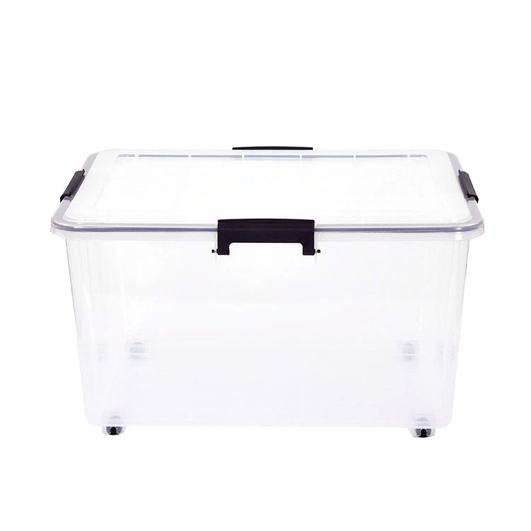 Factory direct wholesale extra large square plastic storage bins,eco-friendly large clear plastic tub