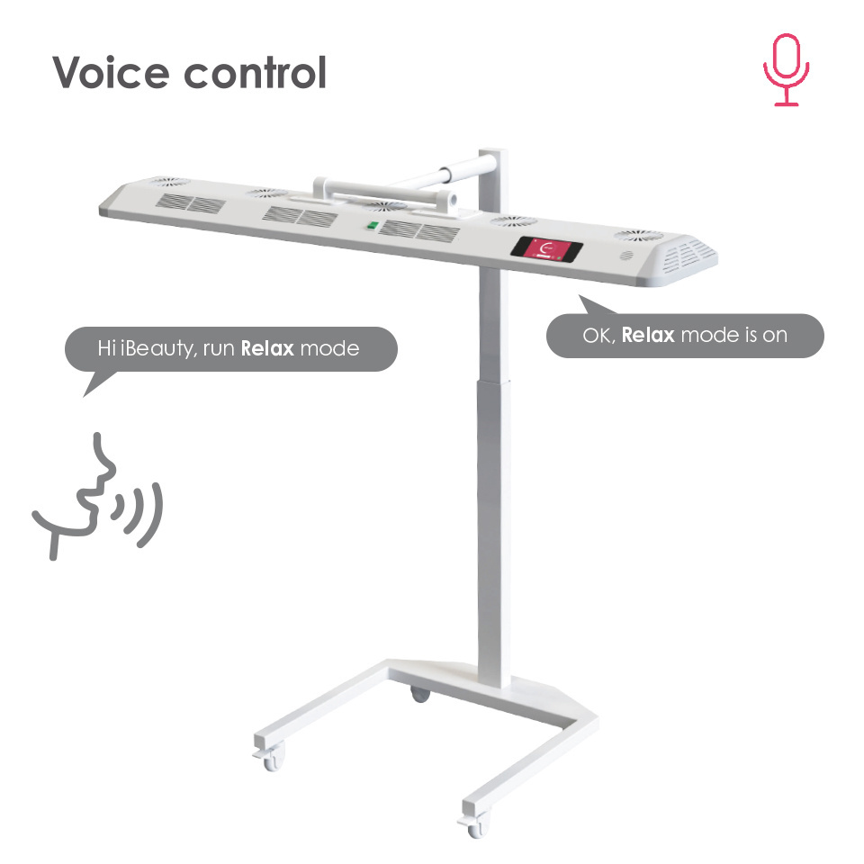 BIOMOL  Full Body Red Light Therapi Machine Voice Control Light Therapy Led Infrared Red Light Therapy Panel