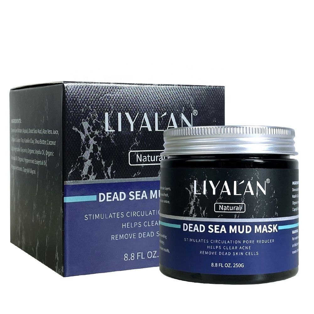 Face and Body Deep Cleansing Whitening Blackhead Remover Natural Mineral Clay Dead Sea Mud Mask