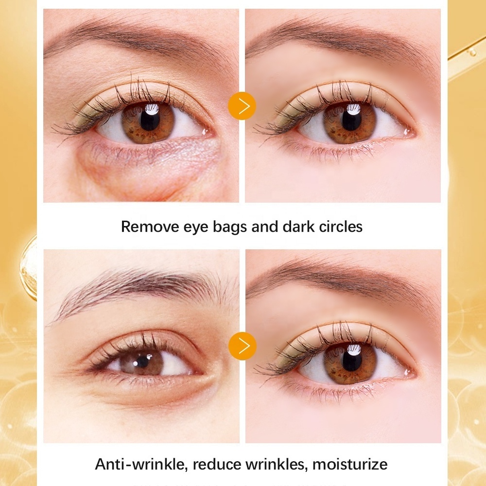 Private Label Smooth Wrinkles Fine Lines Dark Circles Eye Masks Gel Collagen Hydrogel Under Eye Patch