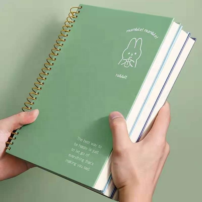 A5 Coil Notebook Thickened Simple Diary B5 Spiral Notebook Small Fresh Soft Writing Notebook