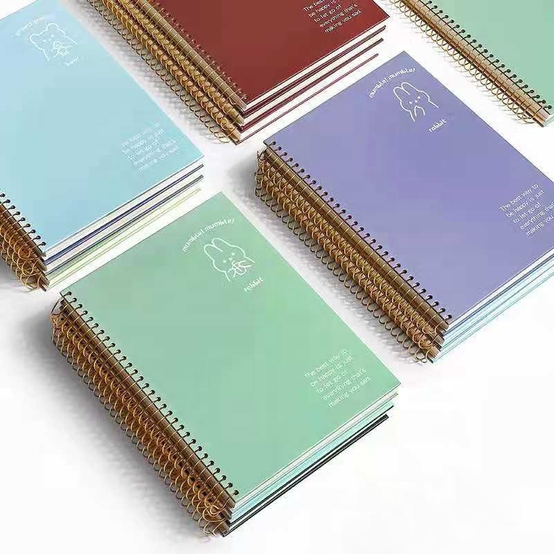 A5 Coil Notebook Thickened Simple Diary B5 Spiral Notebook Small Fresh Soft Writing Notebook