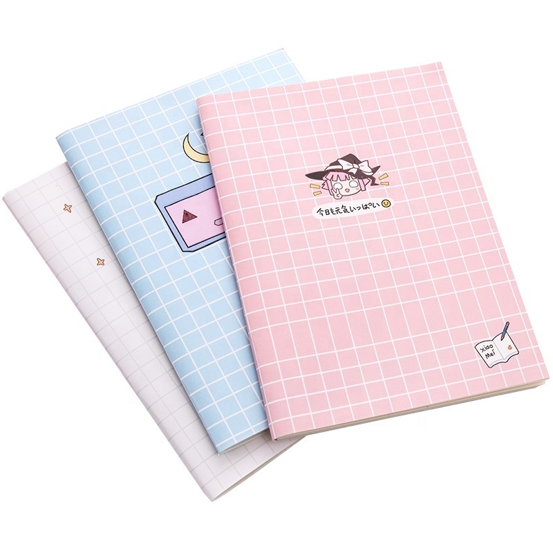 Eco-Friendly Plain Ecological Student Lined Kraft Paper Blank Retro Rough Stationary Notebook