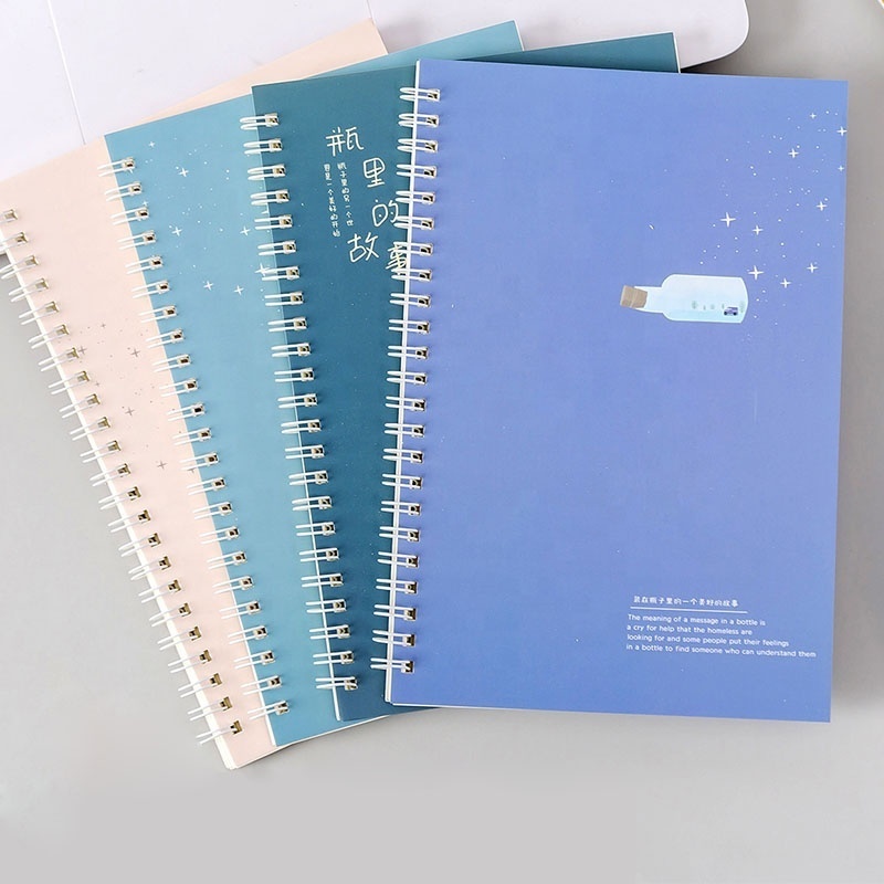 A5 Coil Notebook Thickened Simple Diary B5 Spiral Notebook Small Fresh Soft Writing Notebook