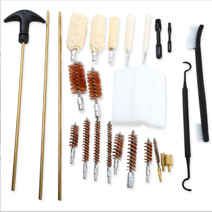 Professional Accessories Cleaning Brushes for Gun, Gun kit for .17 .22 12ga