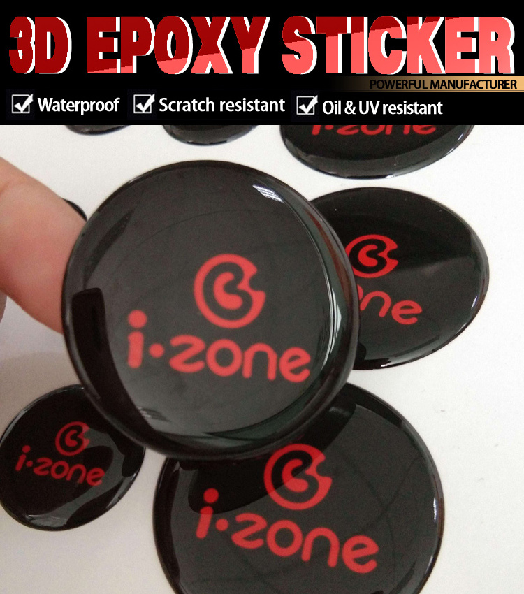 custom 3d dome vinyl alphabet letter number clear epoxy resin stickers