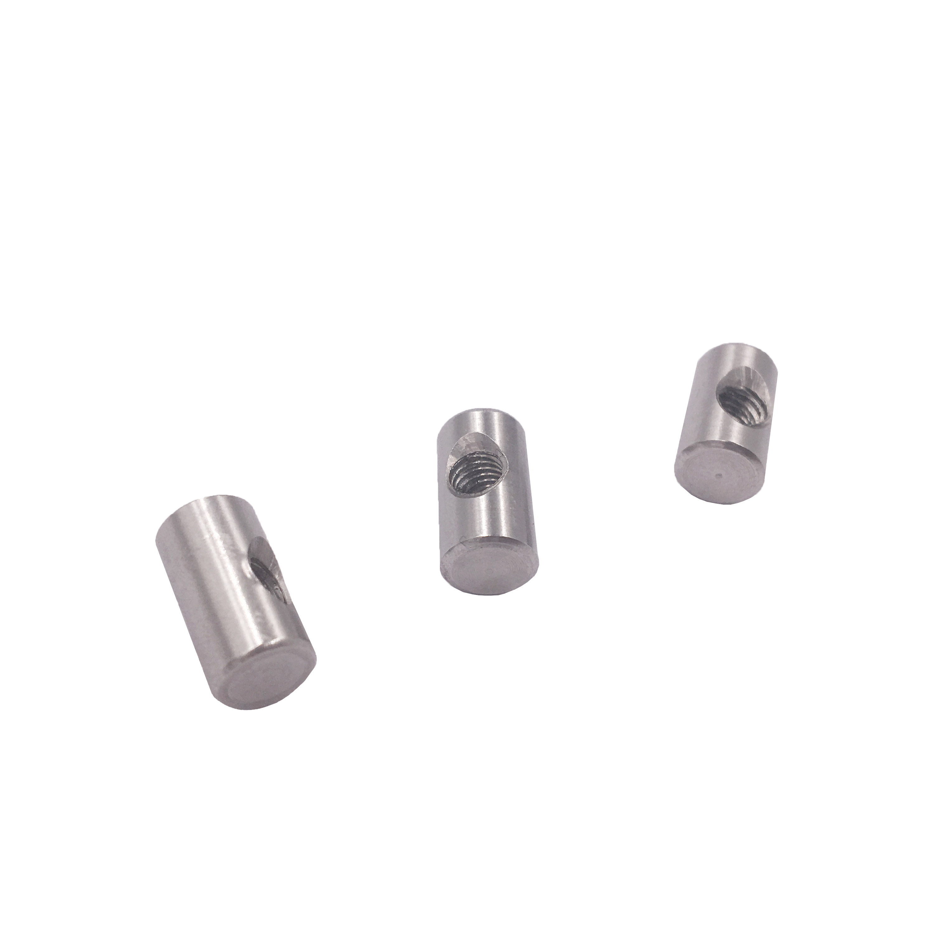 Factory Price Stainless Steel Barrel Bolts Cross Security Dowel Furniture Nut for Beds