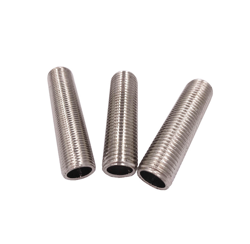 Custom Lamp Fitting Carbon Steel All Thread  Hollow Threaded Rods M8 M10 M12 Fine Thread