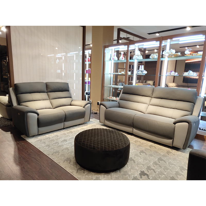 Top Best Selling Modern Luxury Mixed Color Customized Electric Single Sofa Set With Fabric/Leather Material From Vietnam