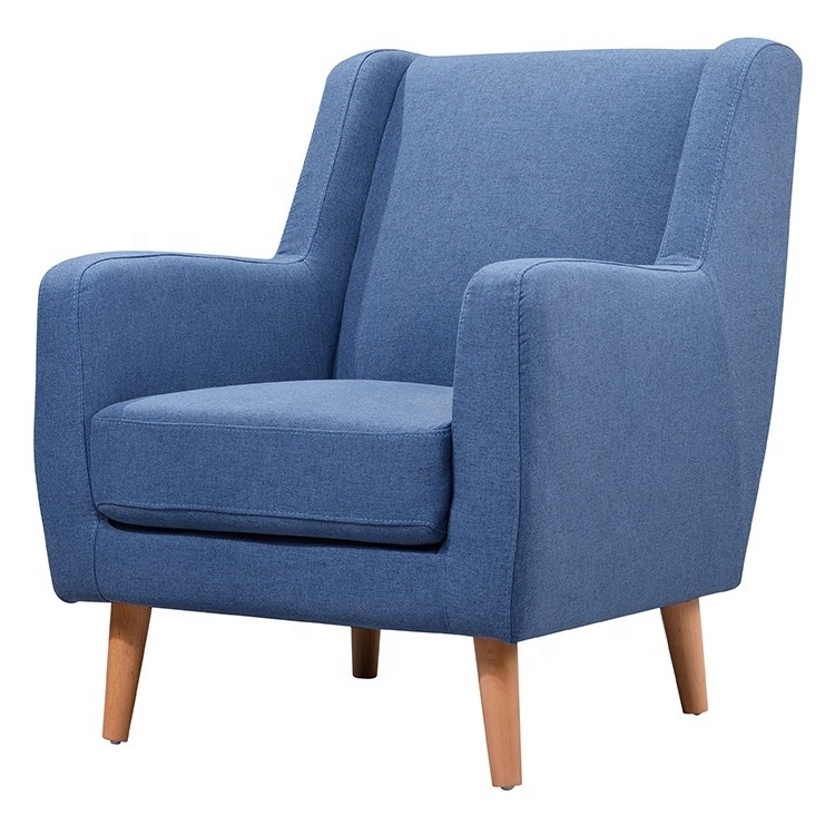 Modern Style Luxury Type High Quality Living Room Furniture Modern Upholstered Arm Lounge Accent Chairs