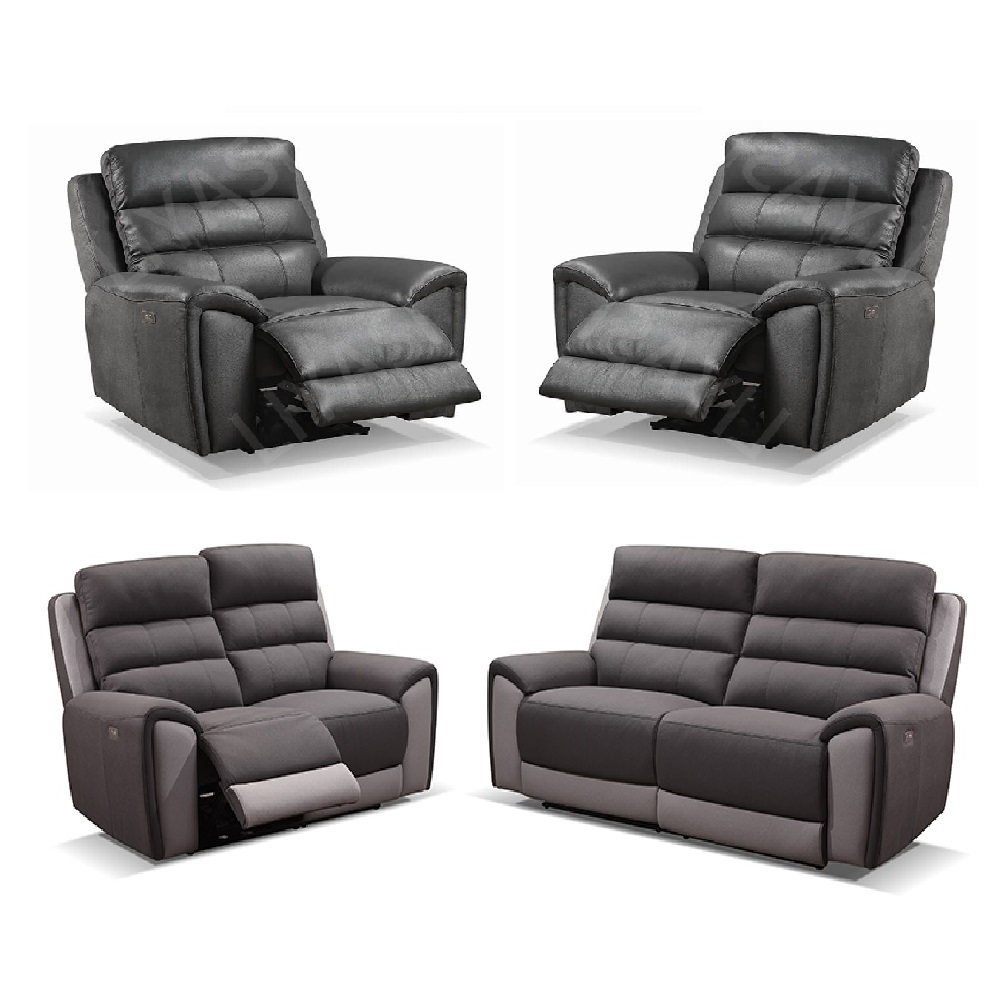 Top Best Selling Modern Luxury Mixed Color Customized Electric Single Sofa Set With Fabric/Leather Material From Vietnam