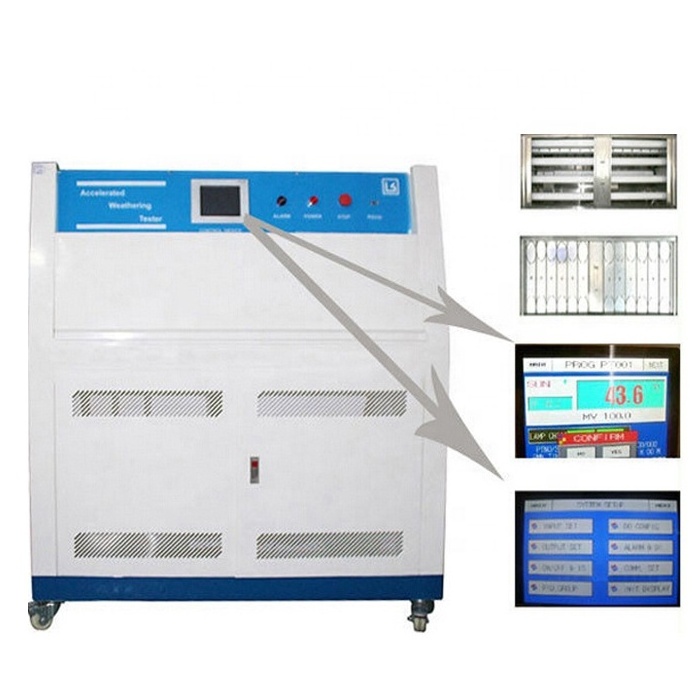 Liyi UV Light Ageing Chamber Weatherometer Testing Machine Aging Cabinet UV Lamp Accelerated Weathering Tester