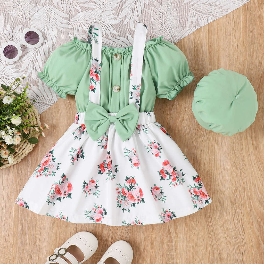 2023 Baby Girl Dress Lovely Summer Baby Sleeveless Dresses for Girls Cotton Princess Skirt