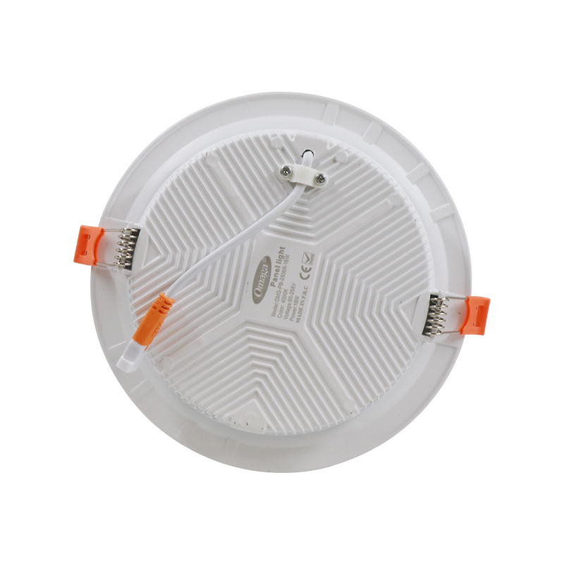 Zhongshan dimmable smart slim round 6w surface recessed led panel light