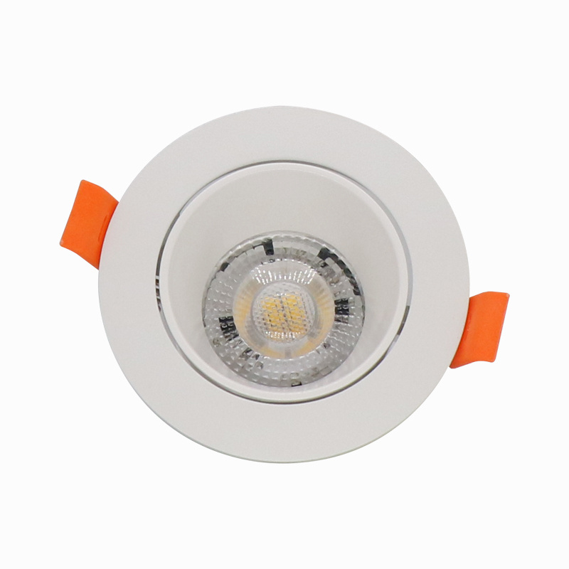 New Design 5W MR16 GU10 Hotel Square Mini Smart Anti Glare Ceiling Adjustable Surface Trimless COB Recessed LED Light Downlights