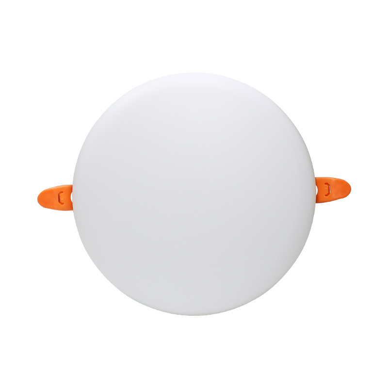 Indoor Office Color Changing Plastic Recessed Round Square LED Ceiling Backlit Panel Light 24w