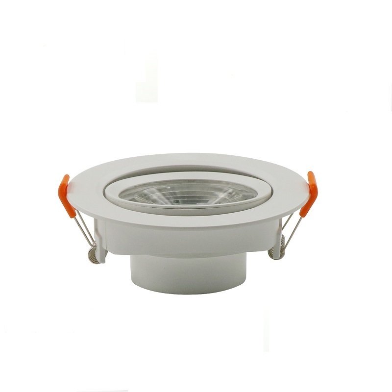 New style dimmable commercial embedded 12 watt led down light fixtures