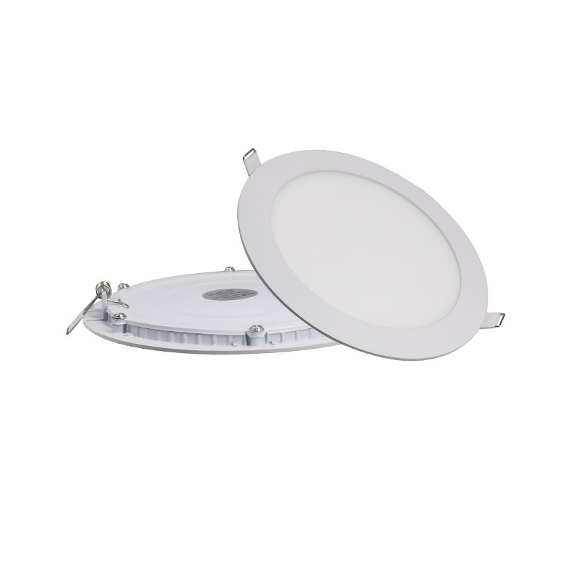 New design recessed dimmable ultra slim ceiling led panel light 18w