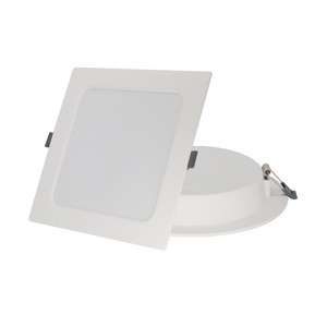 Zhongshan modern indoor home skd smd dimmable ultra slim thin recessed led ceiling panel light