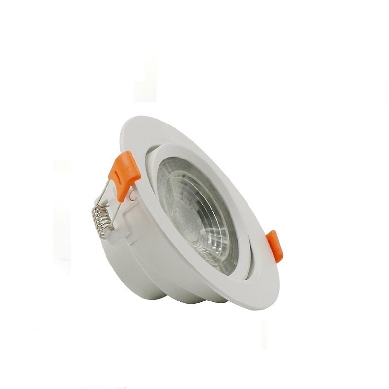 New style dimmable commercial embedded 12 watt led down light fixtures