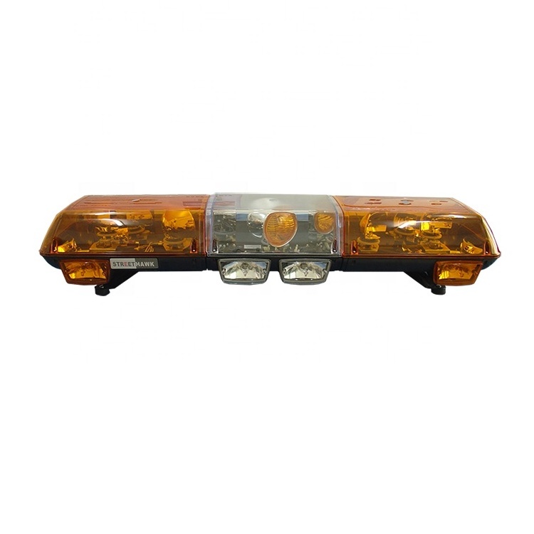 LYAF Halogen Emergency Vehicle Rotating Revolving Warning Light Bar