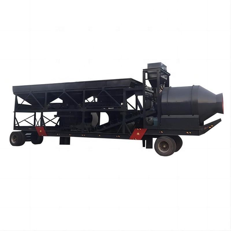 Mini Mobile Concrete Batching Plant Truck Mounted Concrete Batching Plant Station for Building works