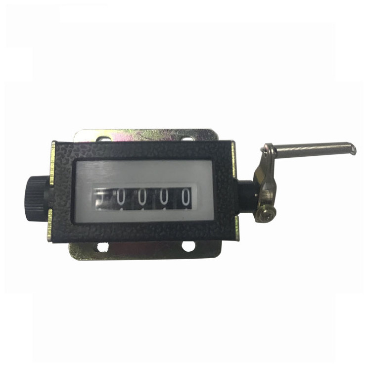 D67-F  5 digital mechanical pull industrial counter 0-99999 rotary counter tally stroke counters