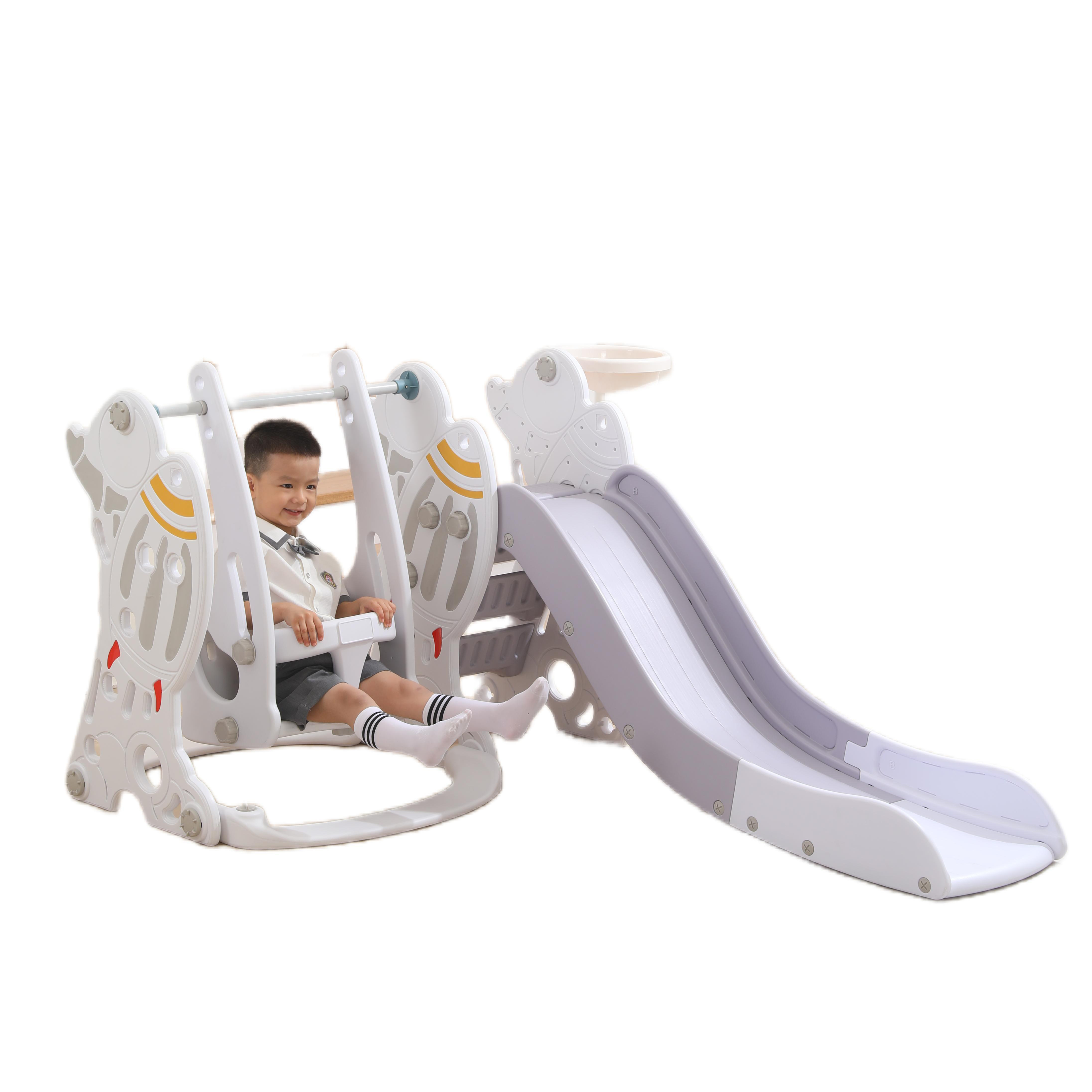 Cheap price slide children's indoor home multi-function slide swing set