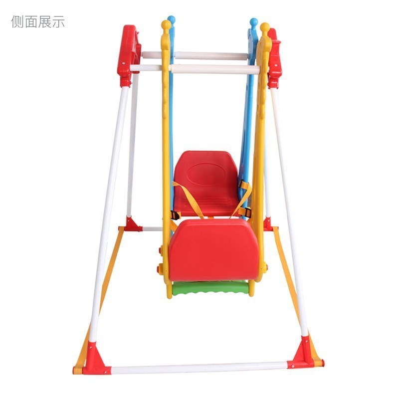 Hot sale factory price lovely double toddler indoor plastic swing set