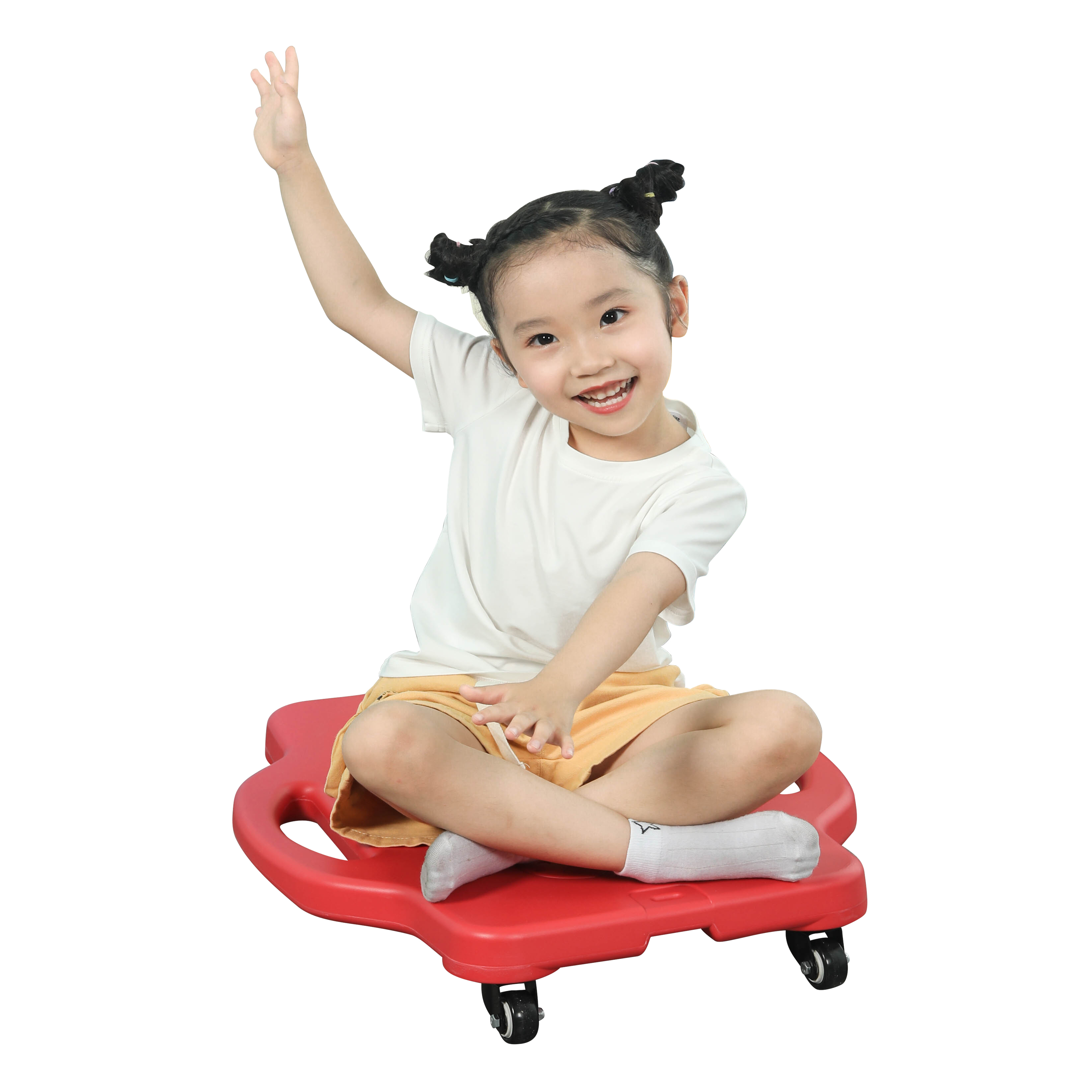 Sensory kids balance Board plastic skate board toys balance scooter with handles kindergarten