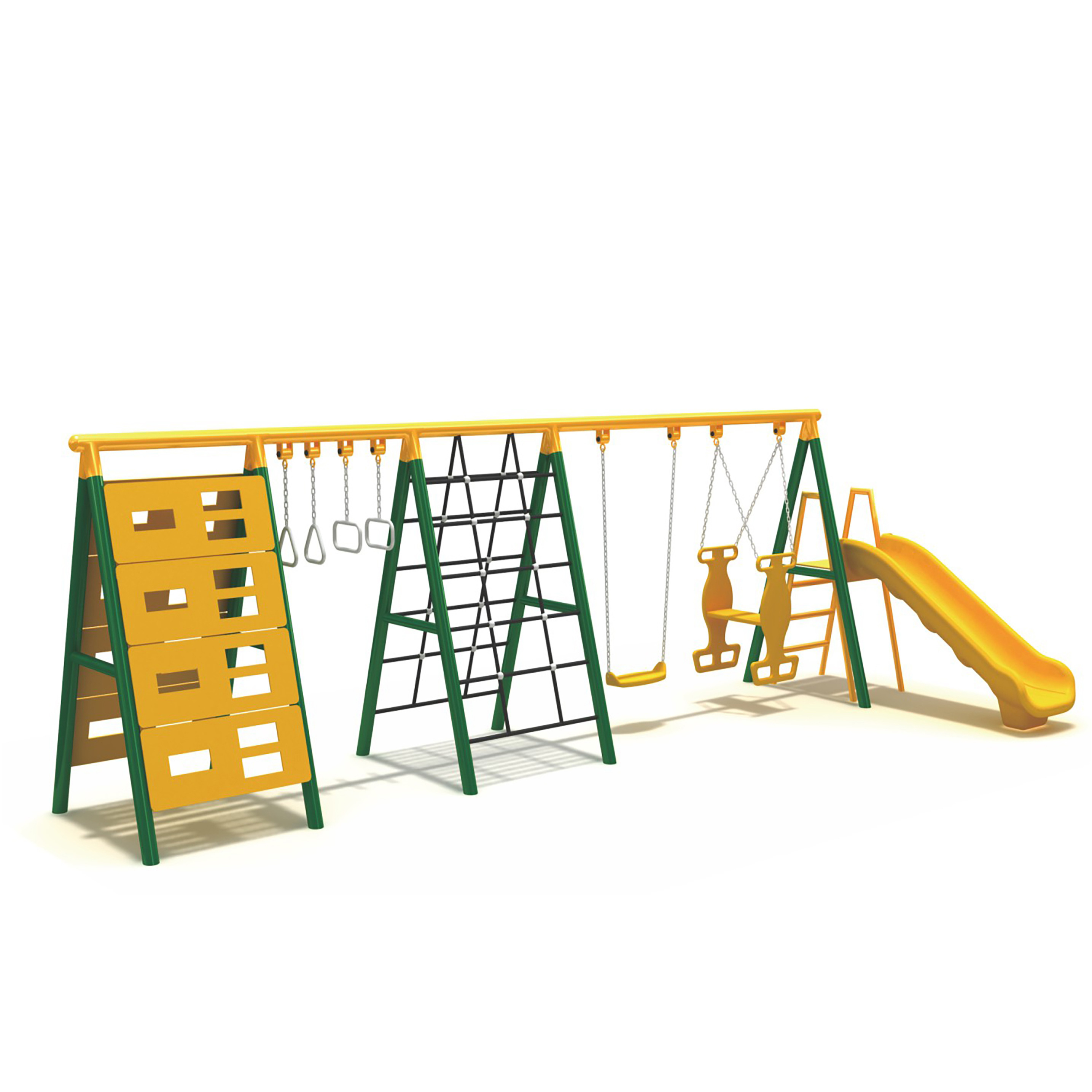 4 seats children swing sets outdoor playground equipment for sale