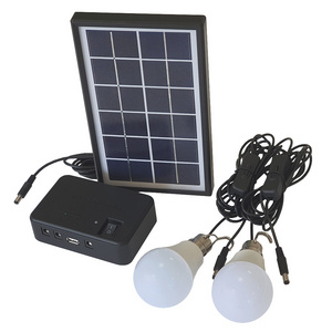 3W polycrystalline silicon Solar Energy Systems with Solar Panels Solar Power Station For Home Use Camping Bulb lighting