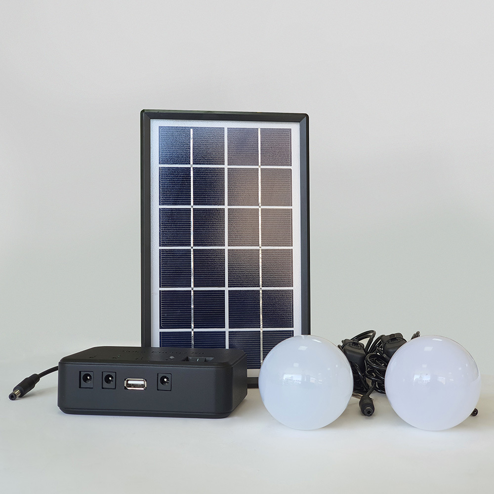 3W polycrystalline silicon Solar Energy Systems with Solar Panels Solar Power Station For Home Use Camping Bulb lighting