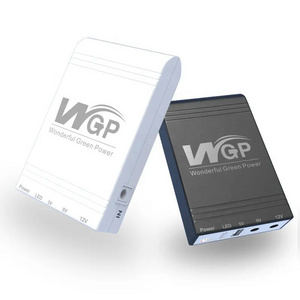 WGP Mini UPS INPUT 12V OUTPUT 5V/9V/12V Available Capacity Over 30Wh Uninterruptible Power Supply for Webcam Router Modem