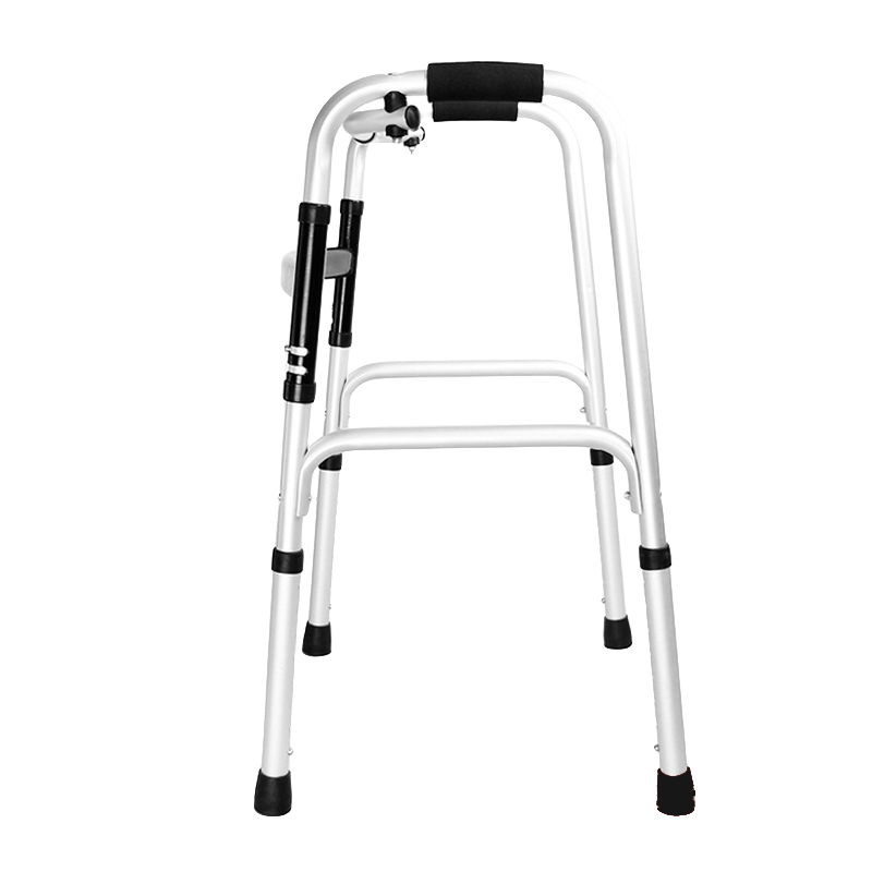 Hebei Wholesale 120kg Load-bearing Adjustable Aluminum Alloy Folding Walker For Adults