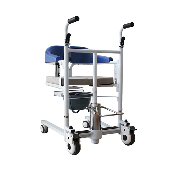 Electric Hydraulic Patient Transfer Lift Chair with Wheels Toilet Lift for Disabled Elderly People