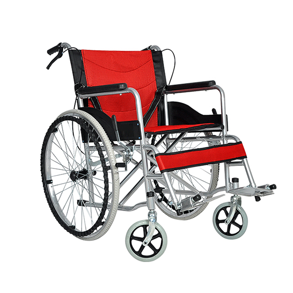 Factory direct sales of the cheapest manual folding wheelchair for the elderly in hospitals