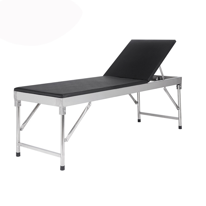 Hospital Mechanical Adjustable Back Steel Doctor Pediatric Ultrasound Medical Patient Bed Examination Couch Check-up Bed