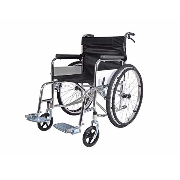 Factory direct sales of the cheapest manual folding wheelchair for the elderly in hospitals