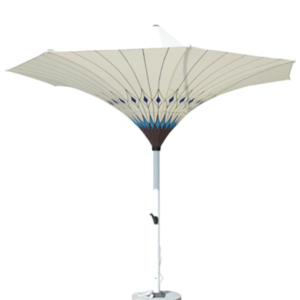 Parasol modern outside patio beach garden waterproof polyester patio outdoor led umbrella