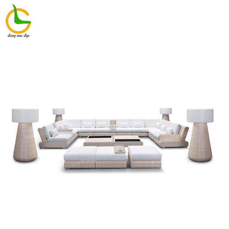 Outdoor furniture set rattan furniture sofa Luxury modern royal furniture sofa set casual and comfortable set