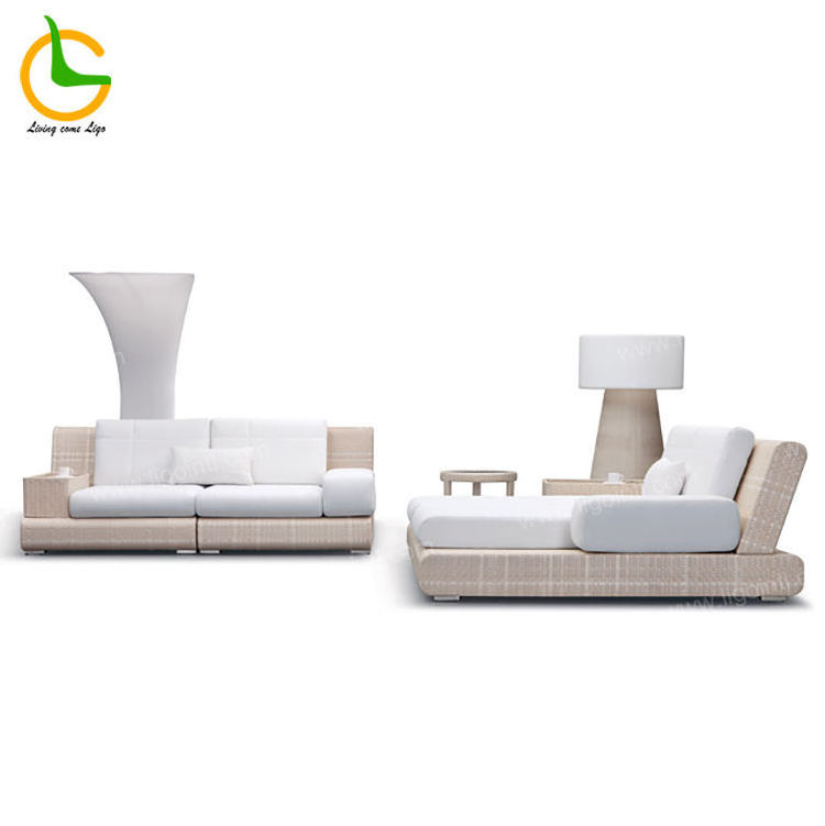 Outdoor furniture set rattan furniture sofa Luxury modern royal furniture sofa set casual and comfortable set