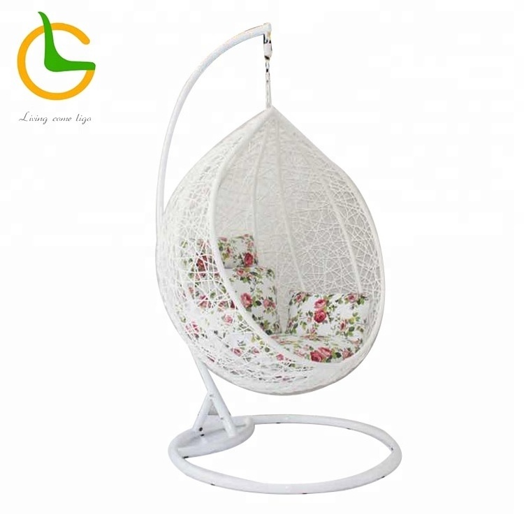 High Quality Modern garden furniture patio large swing chair cheap price rattan hanging egg chair