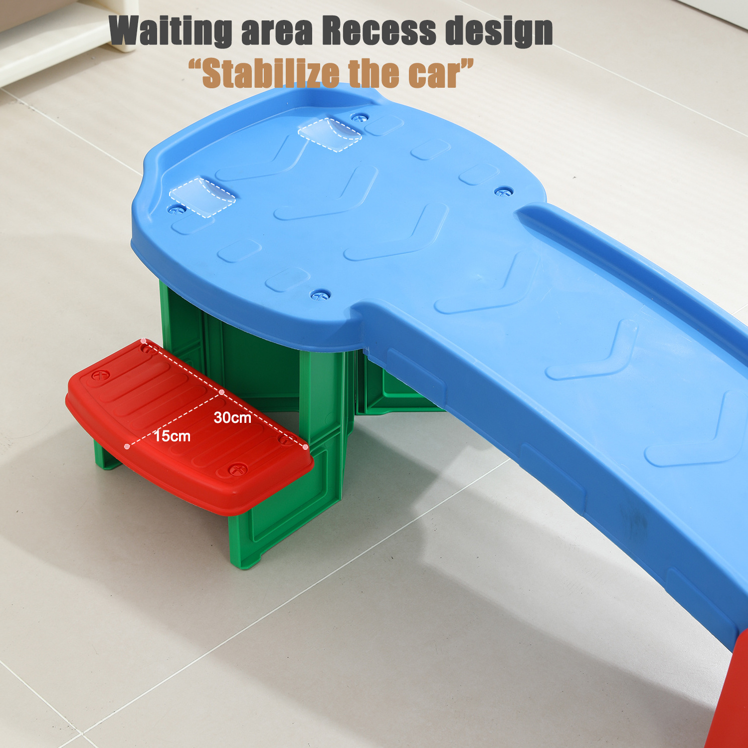 kindergarten Pulley track toy balance slide kids car roller coaster  kids roller coaster track car toy Plastic Car For Baby