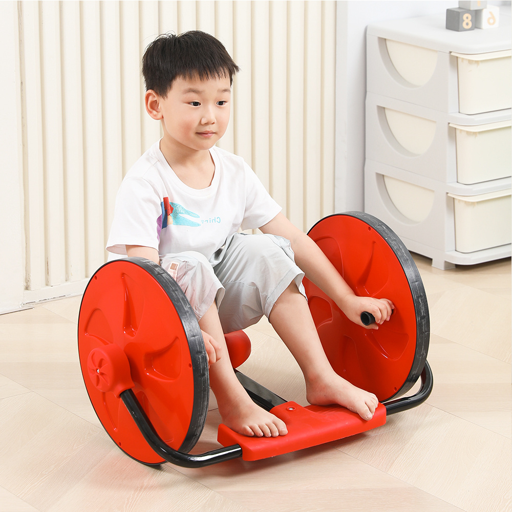 Cyclone Toys Kids Ride On Toys Children Scooter Toys Twist Car Child Scooter Hand crank car Kindergarten Trolley 15 inch Wheels