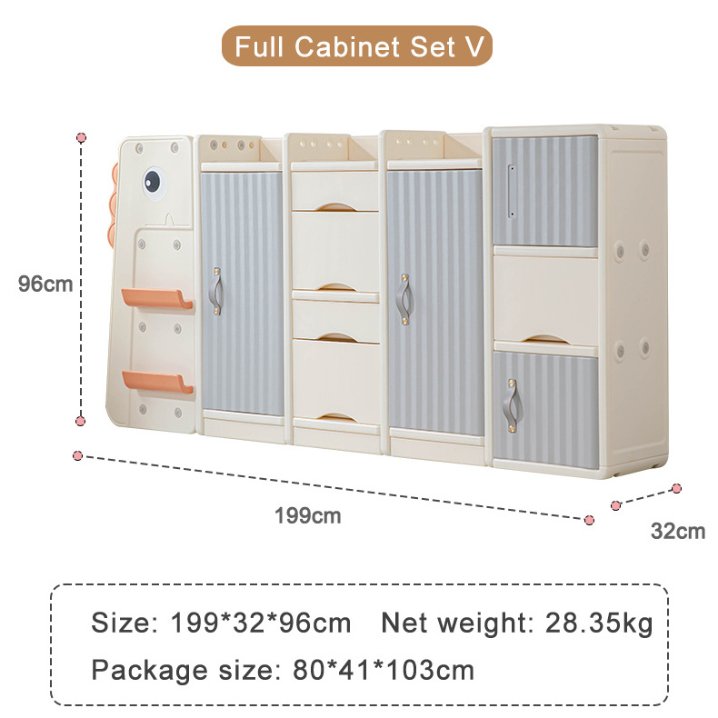 Kids Bookshelf with Toy Organizers and Storage Multi-Purpose 4-Tier Shelf & 6 Removable Plastic Bins to Organize Toys Bookcase