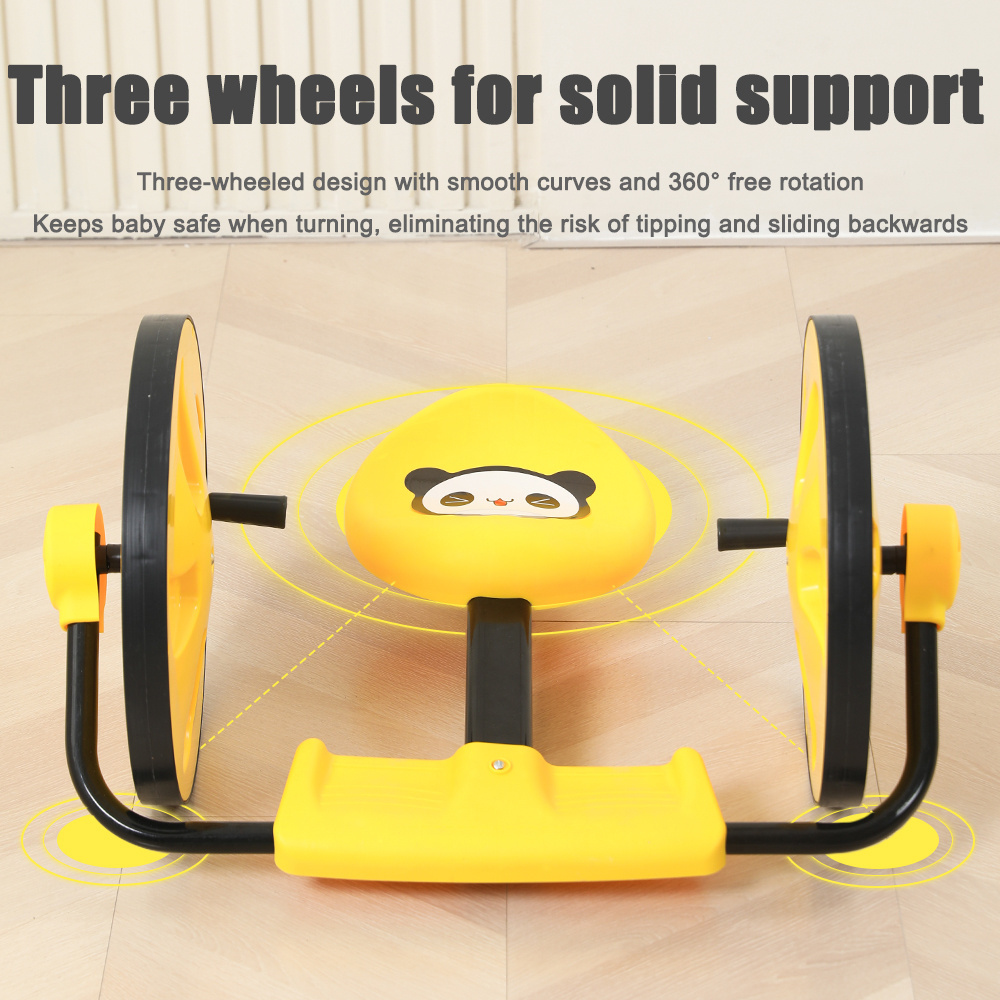 Kids Scooters Toddler Slider Bike Hand crank car handcart children three yo-yo car left and right swing balance car sensory toys