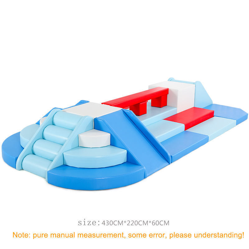 Soft Building Blocks Large Building Blocks Foam Building Blocks Non-Slip Kids Indoor Playground Equipment Climbing Frame Slide